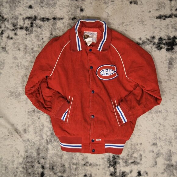Ultra Rare Vintage NHL Shain Montreal Canadiens Jacket - Picture 3 of 9